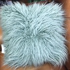 Sofa Pillow Cases Throw Decorative Cushion Covers 18 x 18 Plush Faux Fur Animal Print Cushion Covers