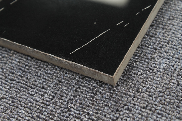 Indian Nero Margiua Mable Polished Glazed Restaurant Black And White Ceramic Floor Tiles