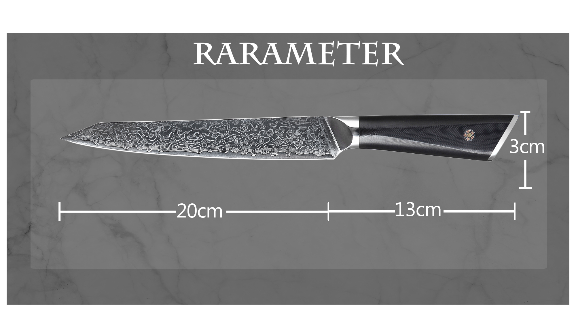 Yangjiang kichen slicer cutting damascus bread knife