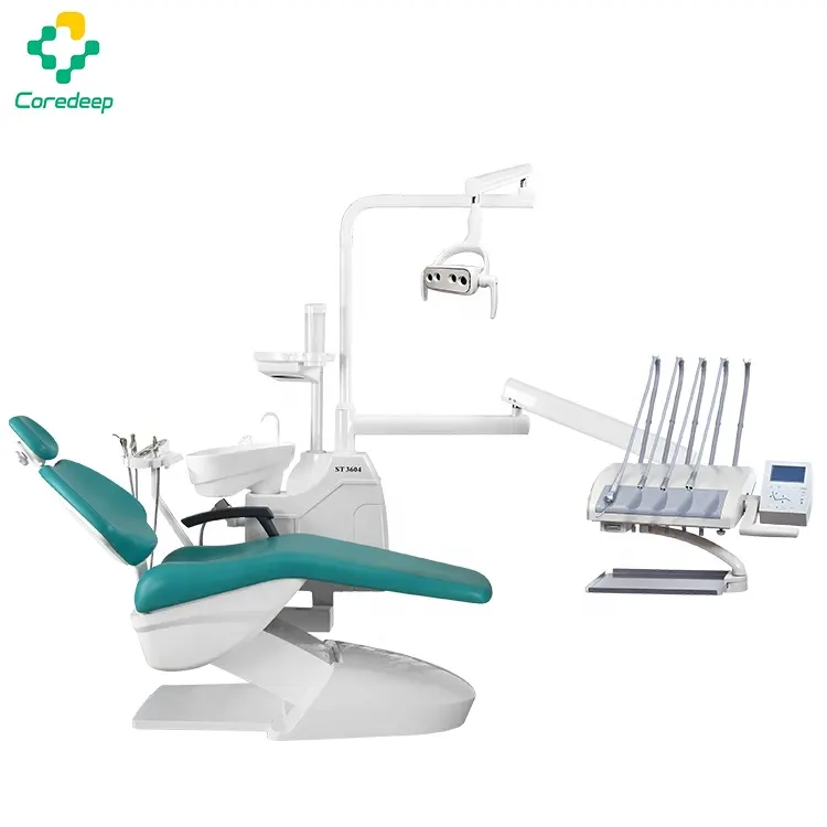 Foshan hot sell model electric integral treatment top-mounted dental unit