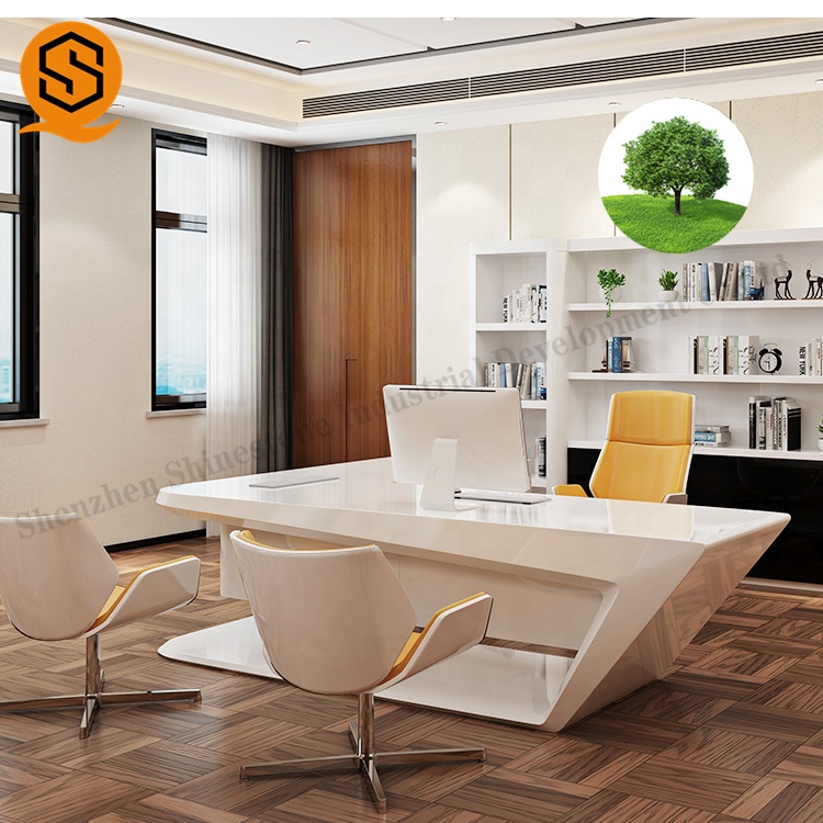 China Executive Office Desk White China Executive Office Desk