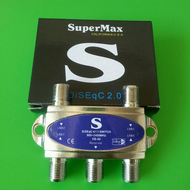 Commutateur Diseqc 2.0 2x1 Pour 4 Lnb à 5,90 € (Répartiteurs LNB