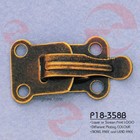 Vintage Fashion Iron Brass Metal Garment Accessory