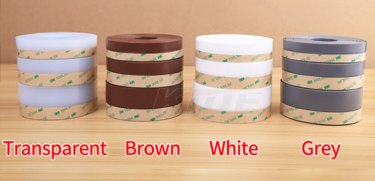3M adhesive tape silicone door weather stripping window door bottom seal
