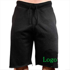 Wholesale cotton&polyester mens Gym Sweat Running Fleece Shorts