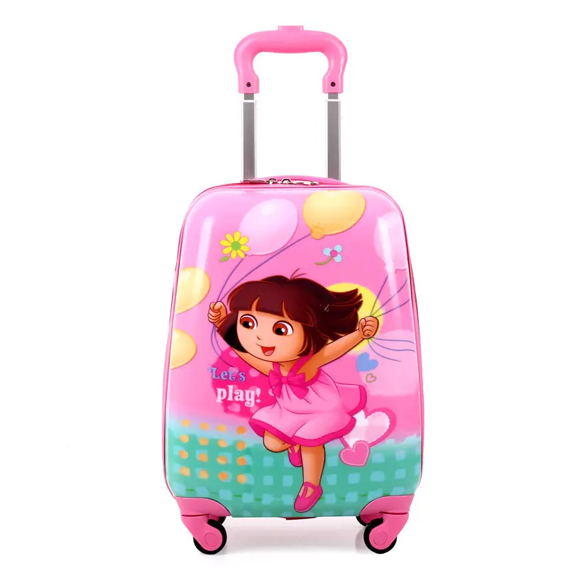 Оптовая продажа, Модный стильный Детский чемодан, популярный мультяшный детский багажный скутер
