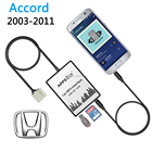 Car USB SD Card Mp3 Player Radio Car Aux In Adapter For Honda Accord 03-11