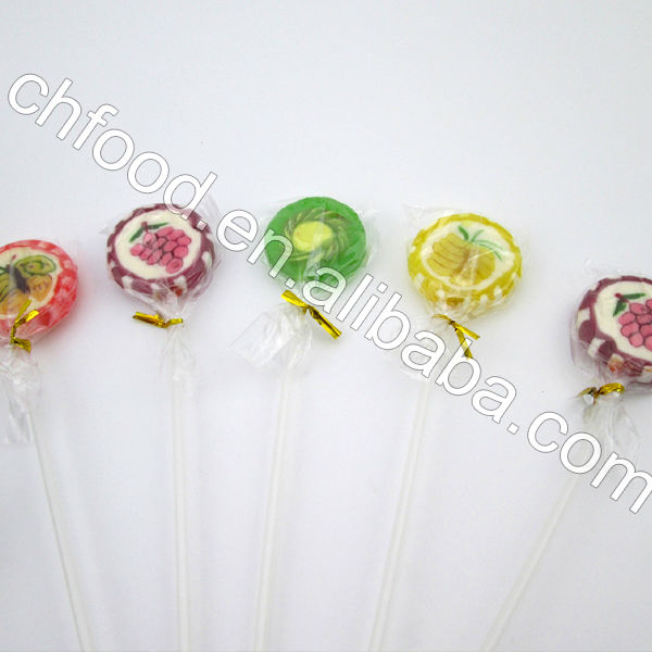 Fruity Lollipop Candy/Fruit Shape Lollipop Candy