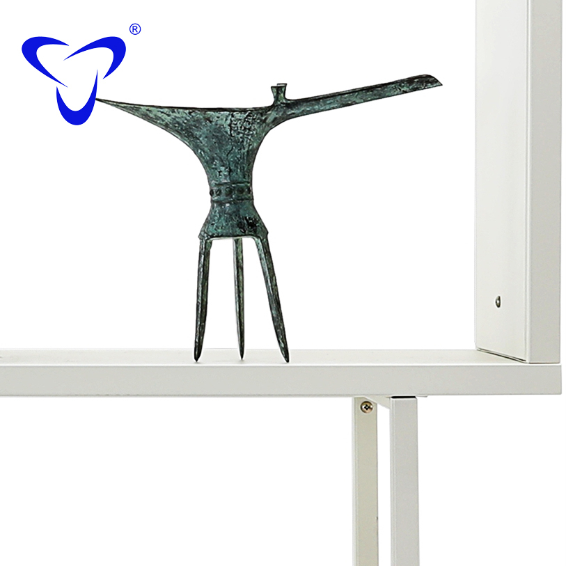 Practical Design Beautiful Appearance KD home use furniture book / material / flower rack stand metal antique display shelf