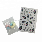 Sugar Free Smile Tablet Candy Mix Cartoon Nail Tattoo Candy