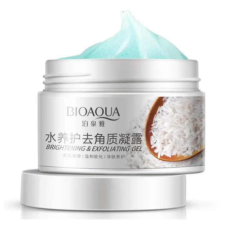 BIOAQUA Brand Warm Moisturizing Exfoliator facial gel Cleansing Acne Treatment Shrink Pore Girl's necessities