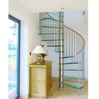 Indoor wood spiral staircase mild steel price for spiral staircase