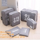 P.travel 6 Pieces Per Set Packing Cubes Luggage Packing Cubes with Laundry Bag