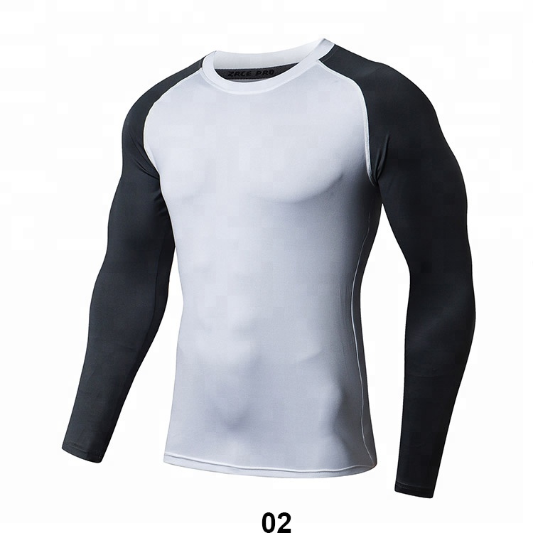 Rash Guard Wasp MMA BJJ Judo Training Compression Gym Top Rashguard Running