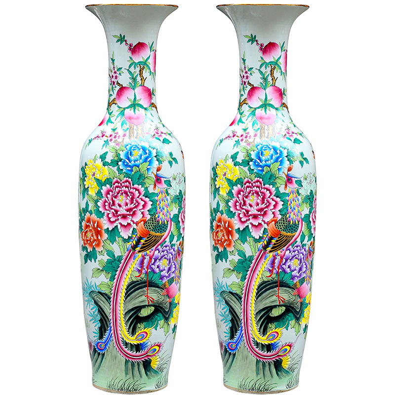 Wholesale antique porcelain large vase for living room