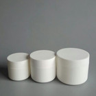 30g 50g 100g round matte white PP double walled jar with flat cap (FJ-E)