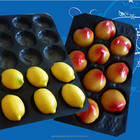 2017 top seller China disposable plastic trays for fresh fruit and vegetable packaging trays
