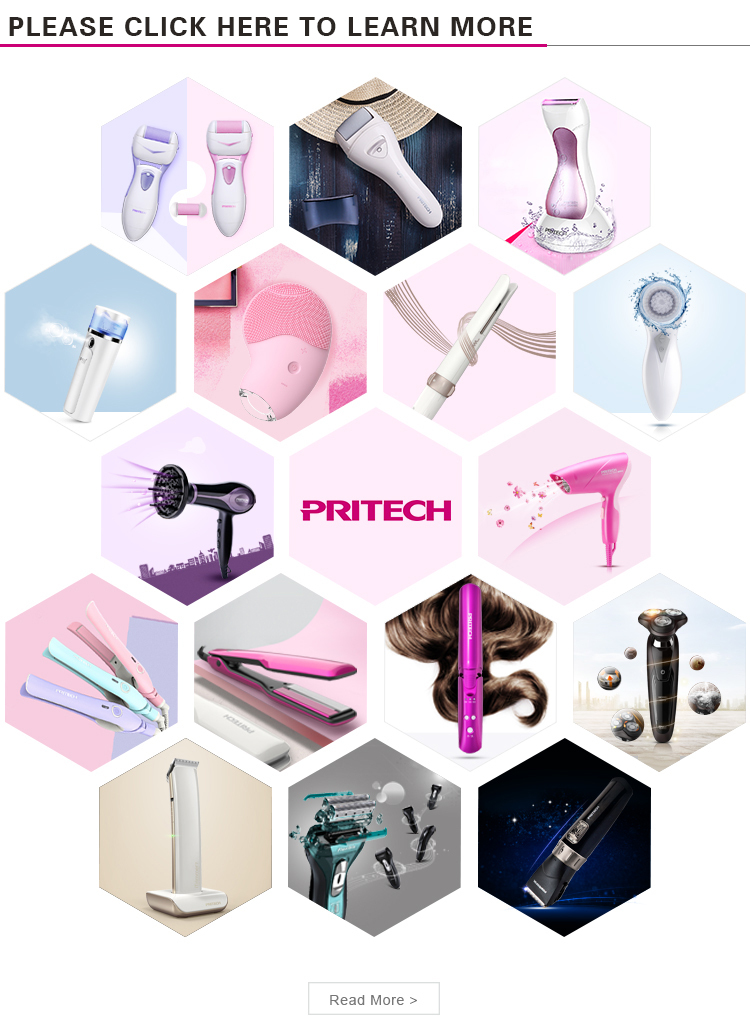 PRITECH Overheating Protection 1800W 2200W 3 Heat Settings Hair Dryer For Household