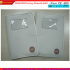 ECO-friendly cotton baby book cover with PVC window