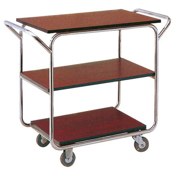 Classic Steel Frame Liquor Trolley With Handle