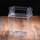 Hot Sale Clear Cake PVC Box, Transparent Acetate Box Packaging