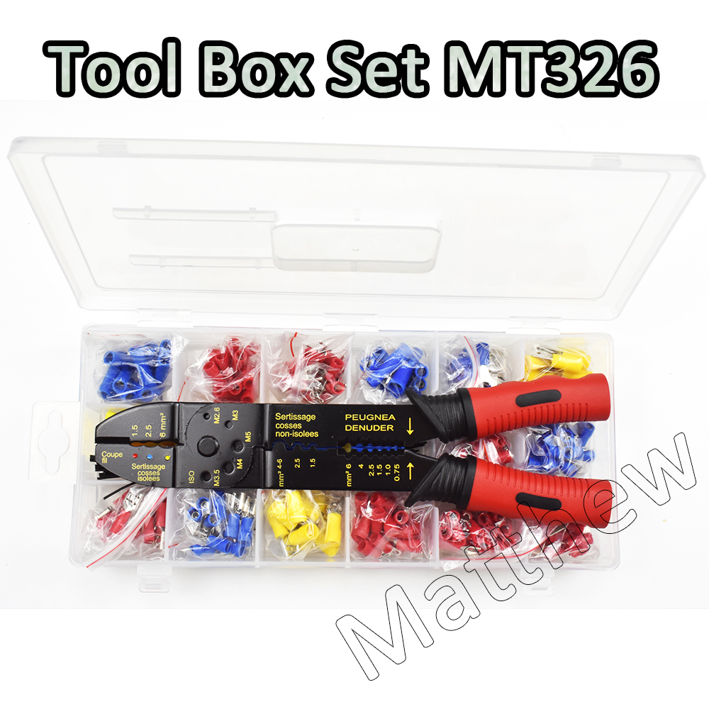 200pcs Wire end Terminals with Wire Stripper