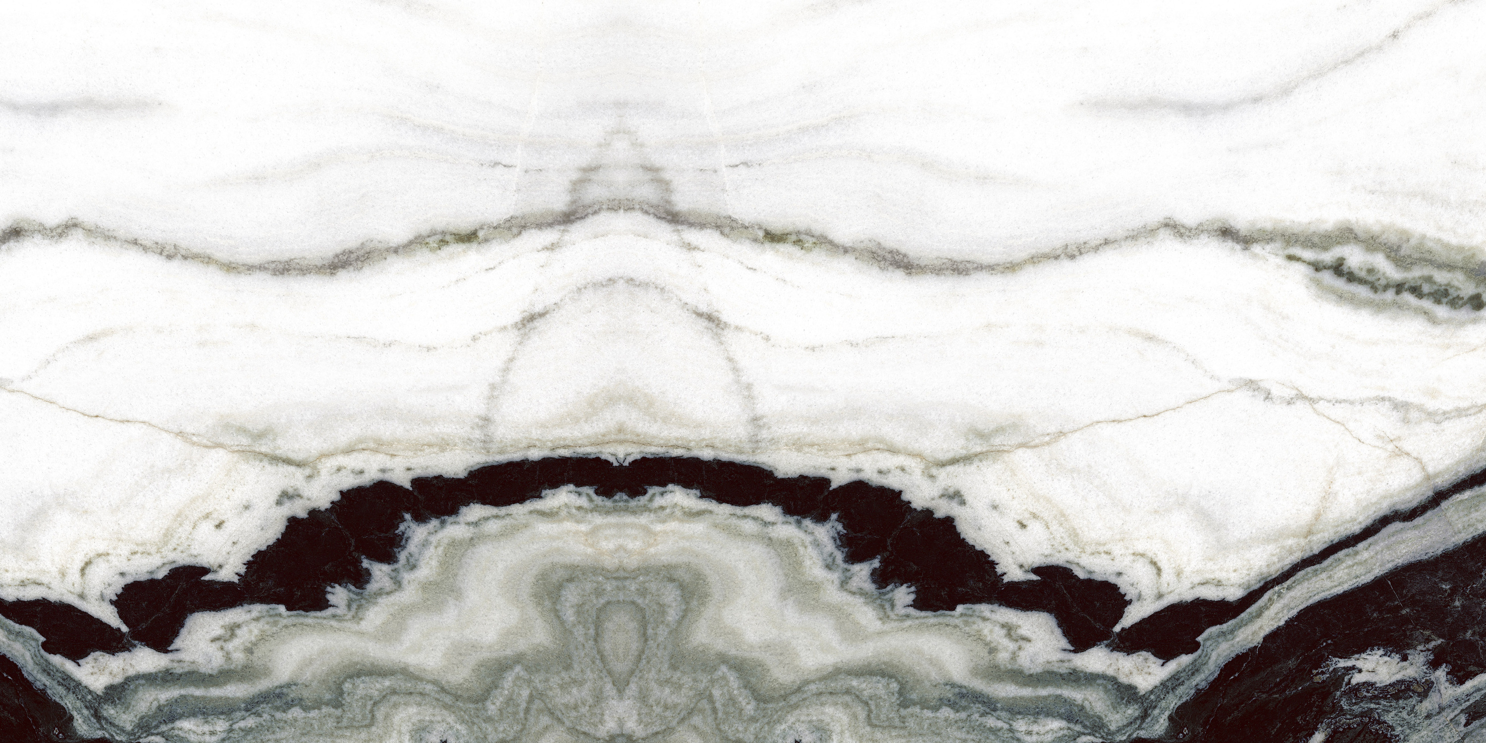 Hasin 600x1200mm Black Veins White Marble Thin Floor Tile (White Marble)