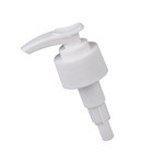 Plastic screw lotion pump and dispenser pump for soap lotion pump bottle in blue ribbed closure