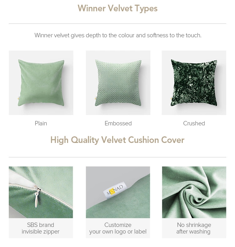 Monad Hot OEM Factory Textile Polyester Holland Velvet Polyester Fabric For Sofa