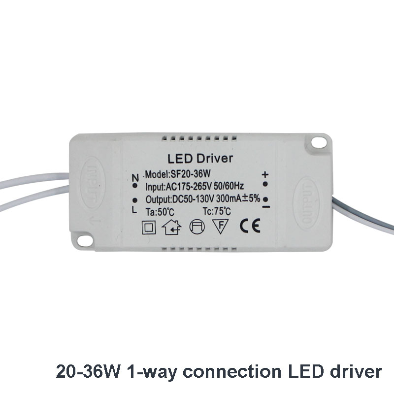 8-120W LED pilote entrée AC175-265V transformateur d'éclairage non isolant adaptateur d'alimentation d'entraînement de luminaire