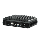 Mini firewall pc pfsense mini pc 6 Ethernet port Intel i7-4500 mini server pc