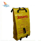 Factory manufacture various folding shopping trolley pp woven rice bag