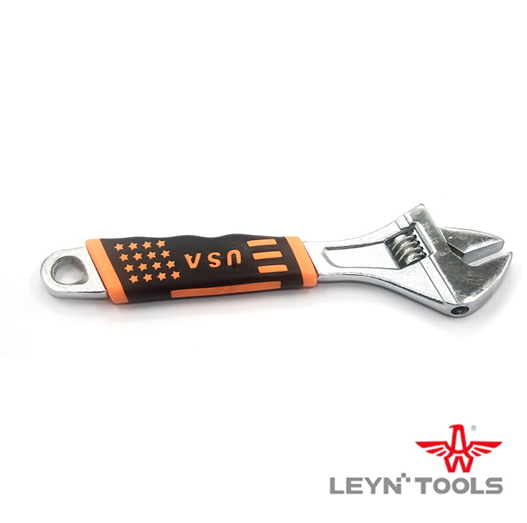 6/8/10/12/15 inch Multi-function pearl nickel plated adjustable wrench