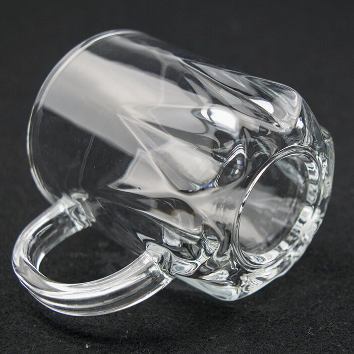 cheap transparent glass coffee and tea mug