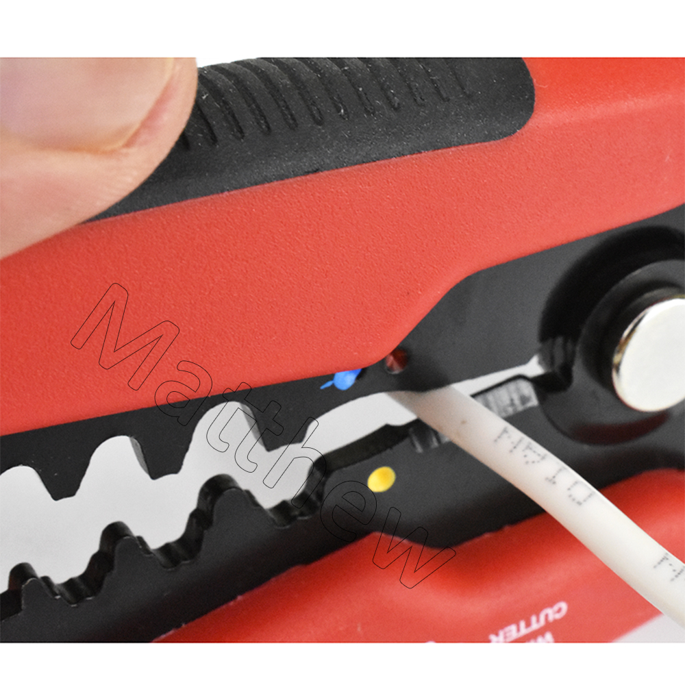 Automatic Adjustable 8" Insulation Wire Stripper Cutter Crimper Cable Stripping Plier