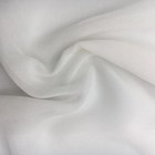 Silk likely viscose crinkle fabric for dresses garment