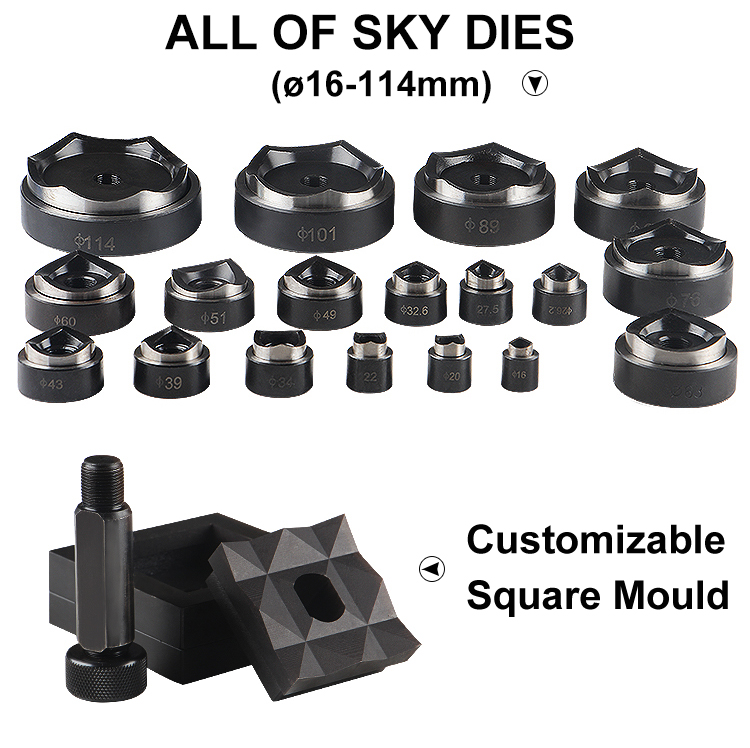 SYK-8B Hydraulic Knockout punch hole tool knockout puncher
