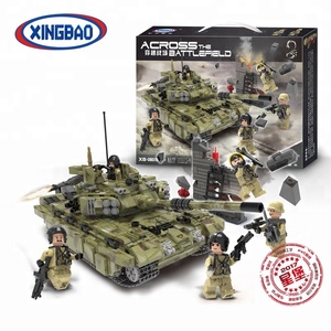Loongon 300 pieces Army Action Construction Set