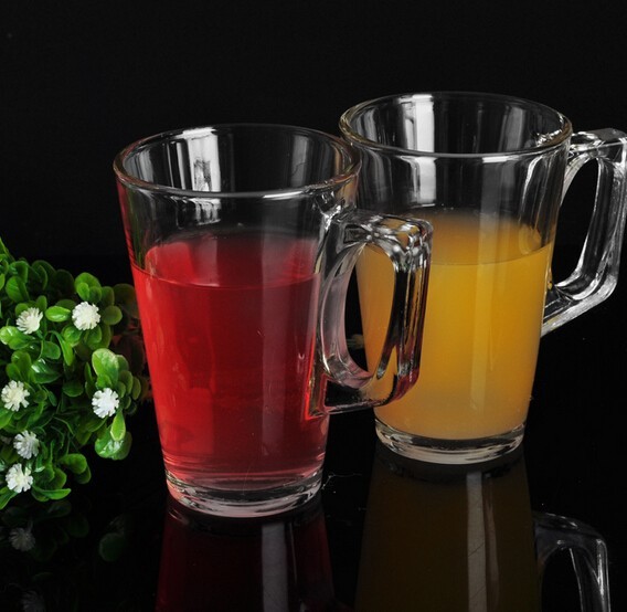 Latte Glasses,130ml/230ml glass latte coffee mug