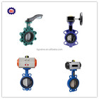 ANSI stanard manual/electric/pneumatic lug type butterfly valve