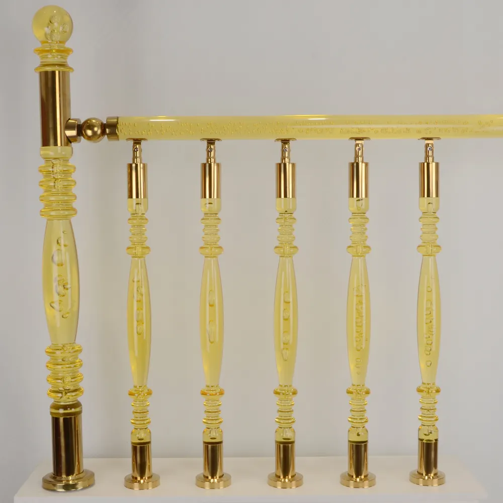 New model hot selling clear acrylic crystal baluster post best durable
