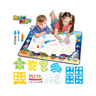2019 New Educational Water Drawing Mat Aqua Magic Mat With Cute Accessories Reuse Doodle Mat For Kids