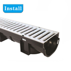 China professional factory custom water drainage channel system stainless steel grate covering