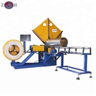 HVAC spiral duct machine for helix ventilation ducts