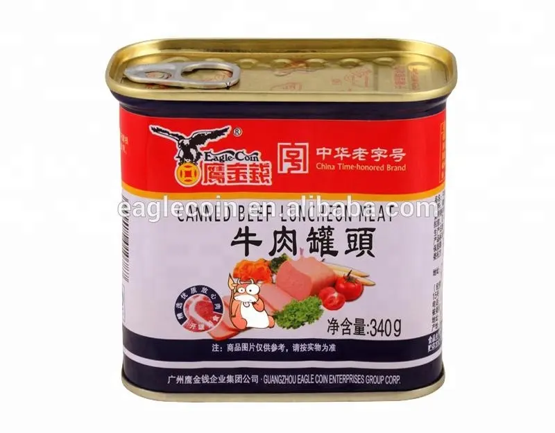 Beef Luncheon Meat 340g Good Taste Halal Canned Beef