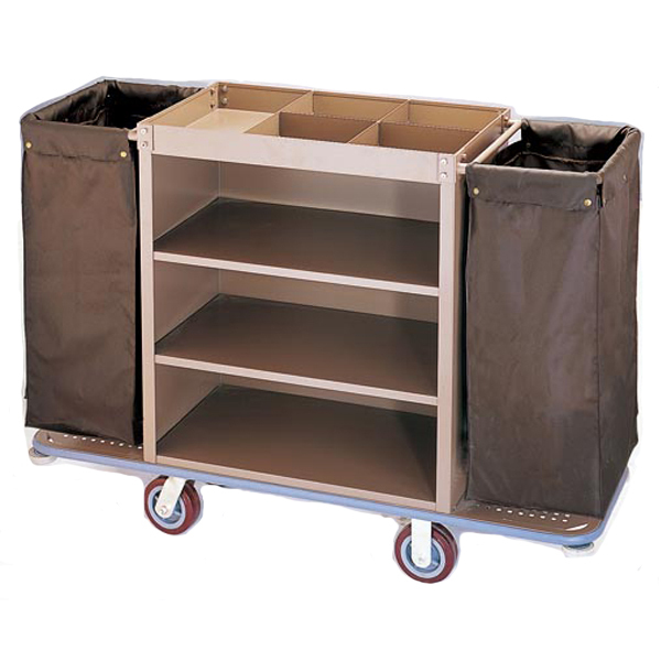 Hotel Housekeeping Carts Linen Trolley Service Cart