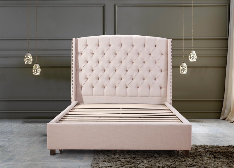 Latest design bed frame malaysia king large single bed with storage