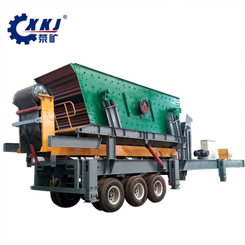 Mini Mobile Concrete Stone Jaw Crusher Crushing and Screening Plant