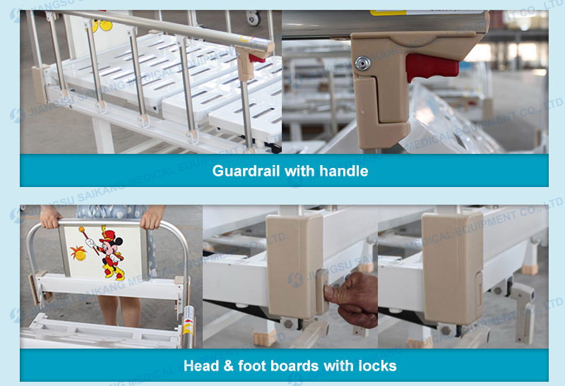 X04 Hospital Children Manual Paediatric Bed Price