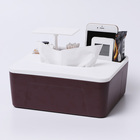 New designed oem service Desktop Tissue box Paper Storage Box for toilet paper